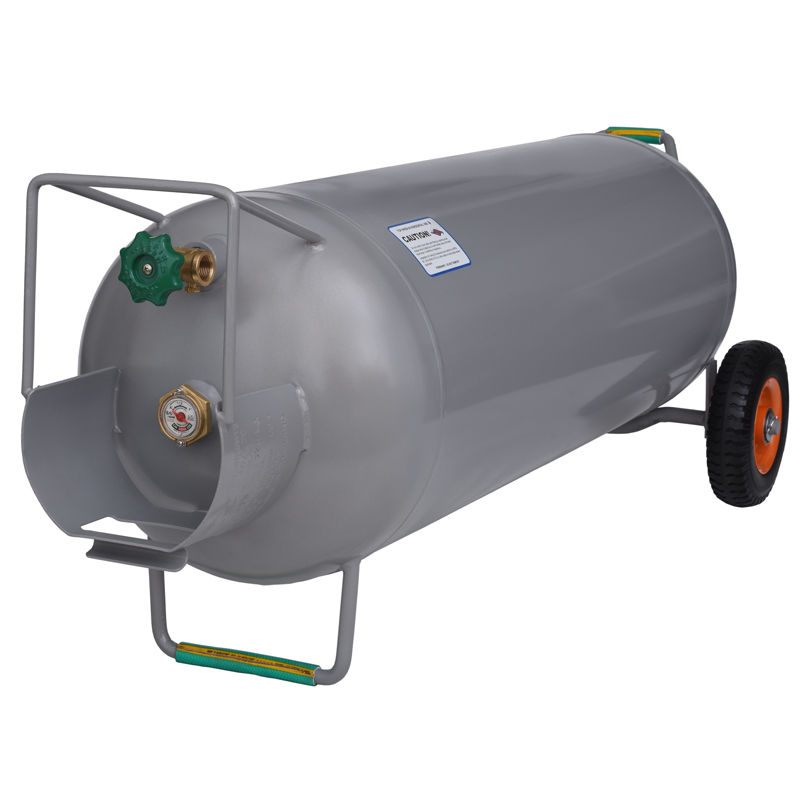 Can a Vertical Propane Tank Be Used Horizontally 