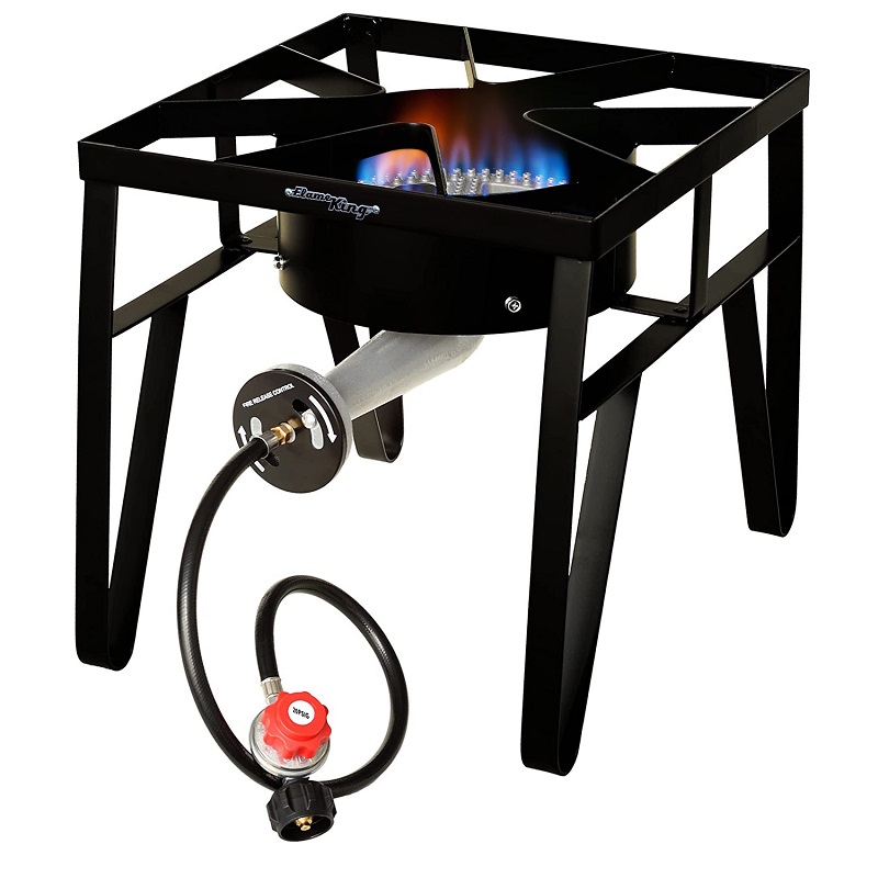 Flame King Portable Outdoor Propane Oven/Stove Combo for Camping