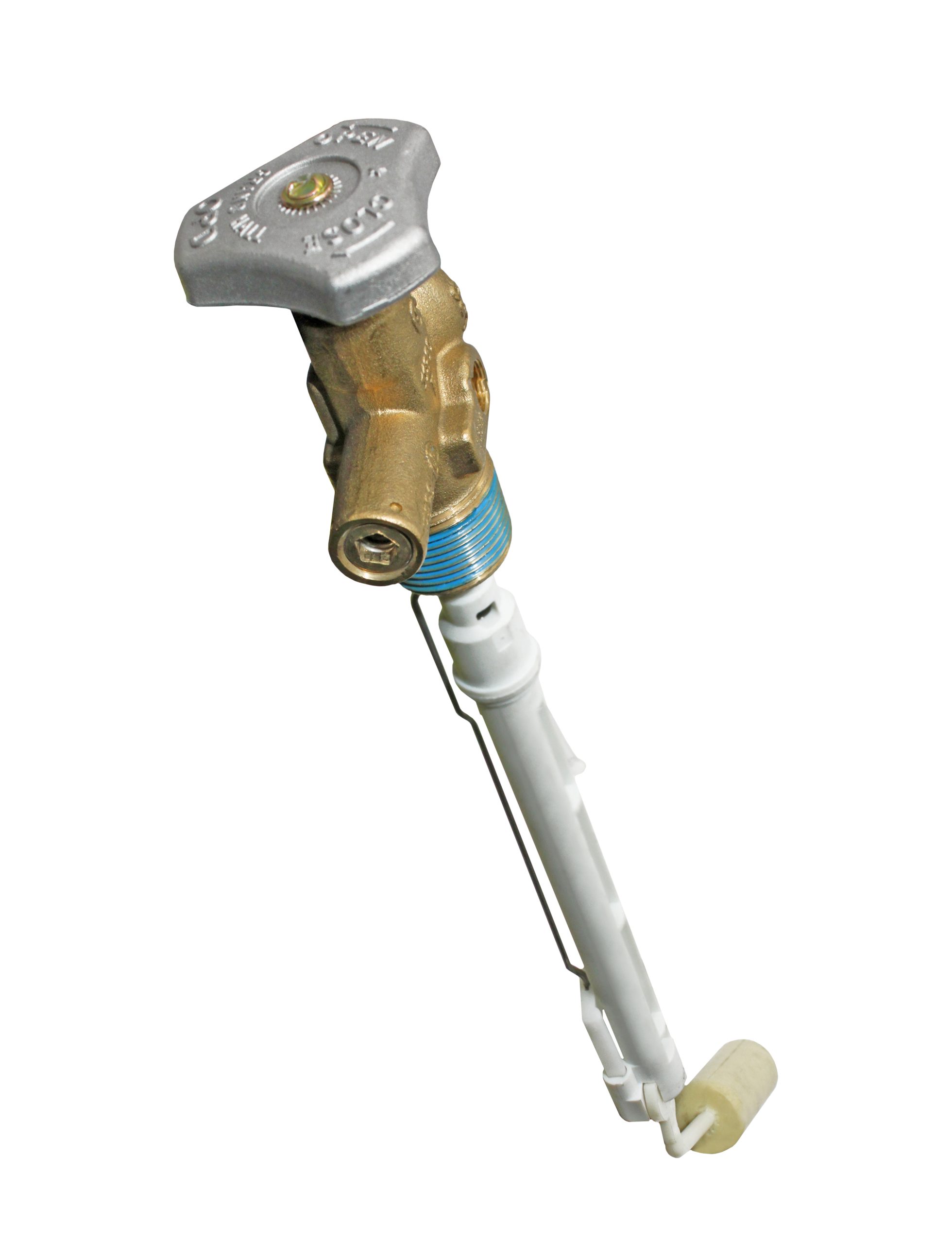 "Flame King V11960F OPD Service Valve with Float Gauge for 20LB Buffer Propane Tank Cylinder (YSN201BT) "