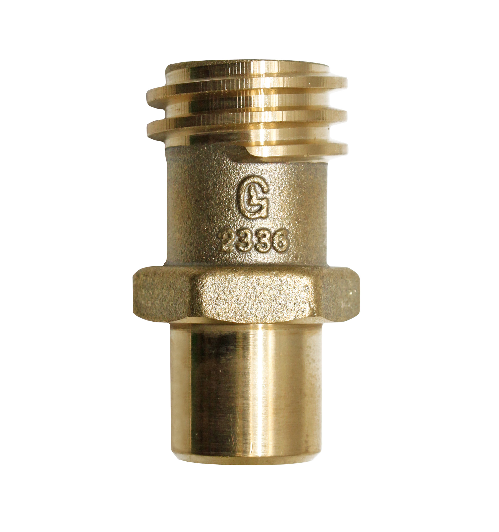 Flame King VSCFL Forklift and Buffer Tank Connector Valve, Solid Brass Safe and Secure - UL Listed