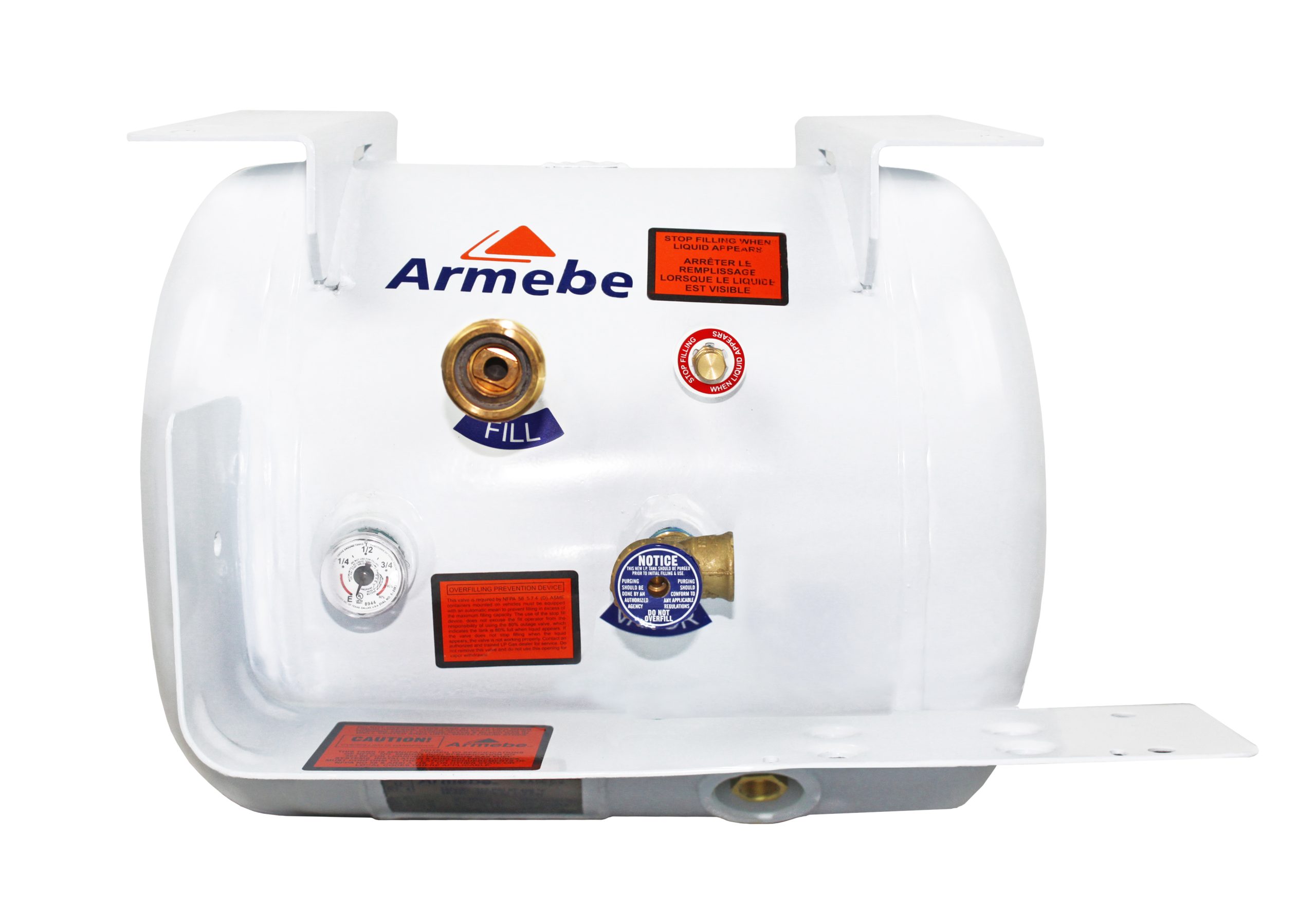 Flame King 11.9 Gallon Horizontal ASME Propane Tank Cylinder RV, Van Or Trailer