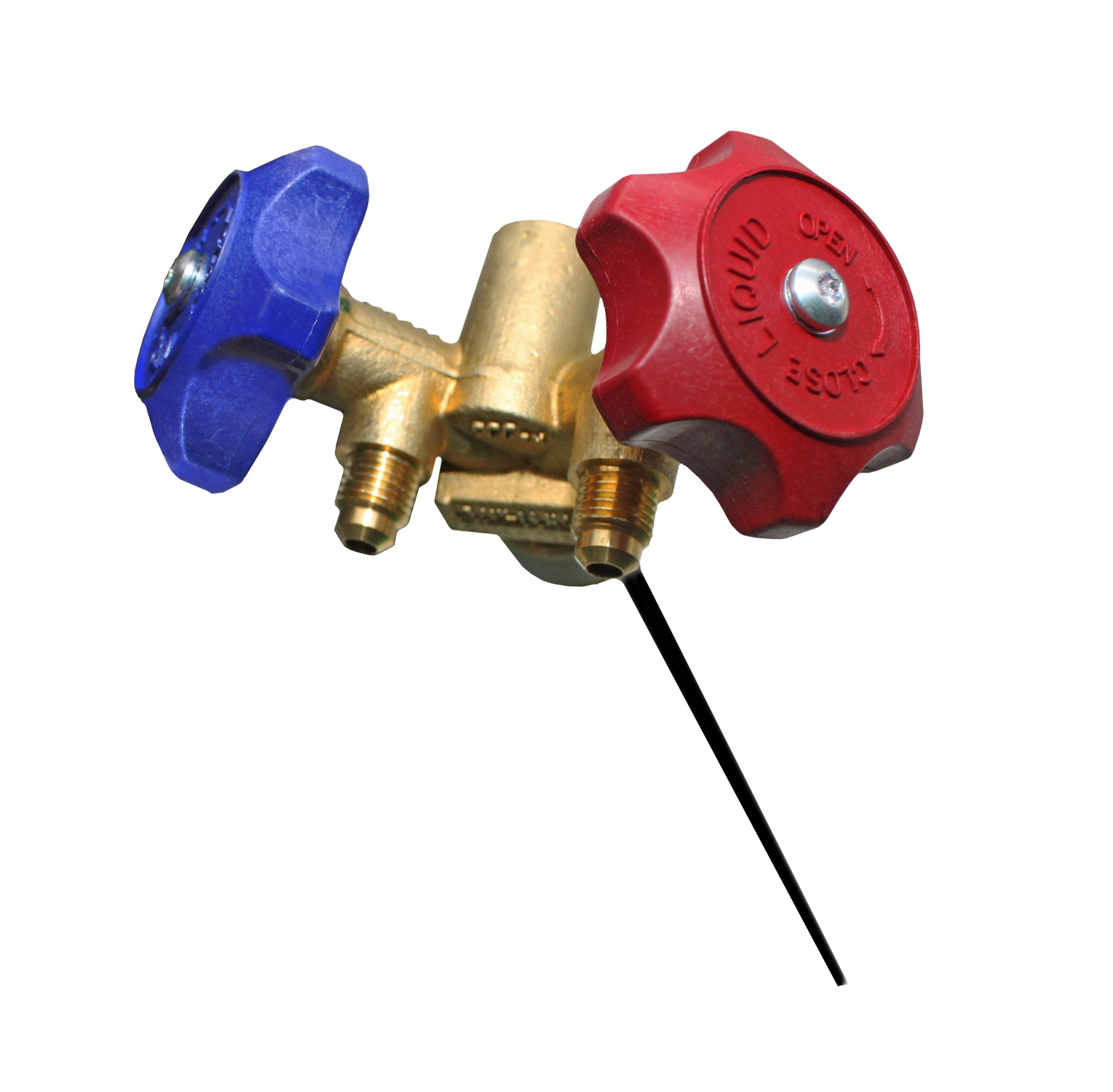 Flame King V1612028-340 Y-Valve w/Aluminum Dip Tube & Filter for 50LB Refrigerant Tanks Model YSN501R