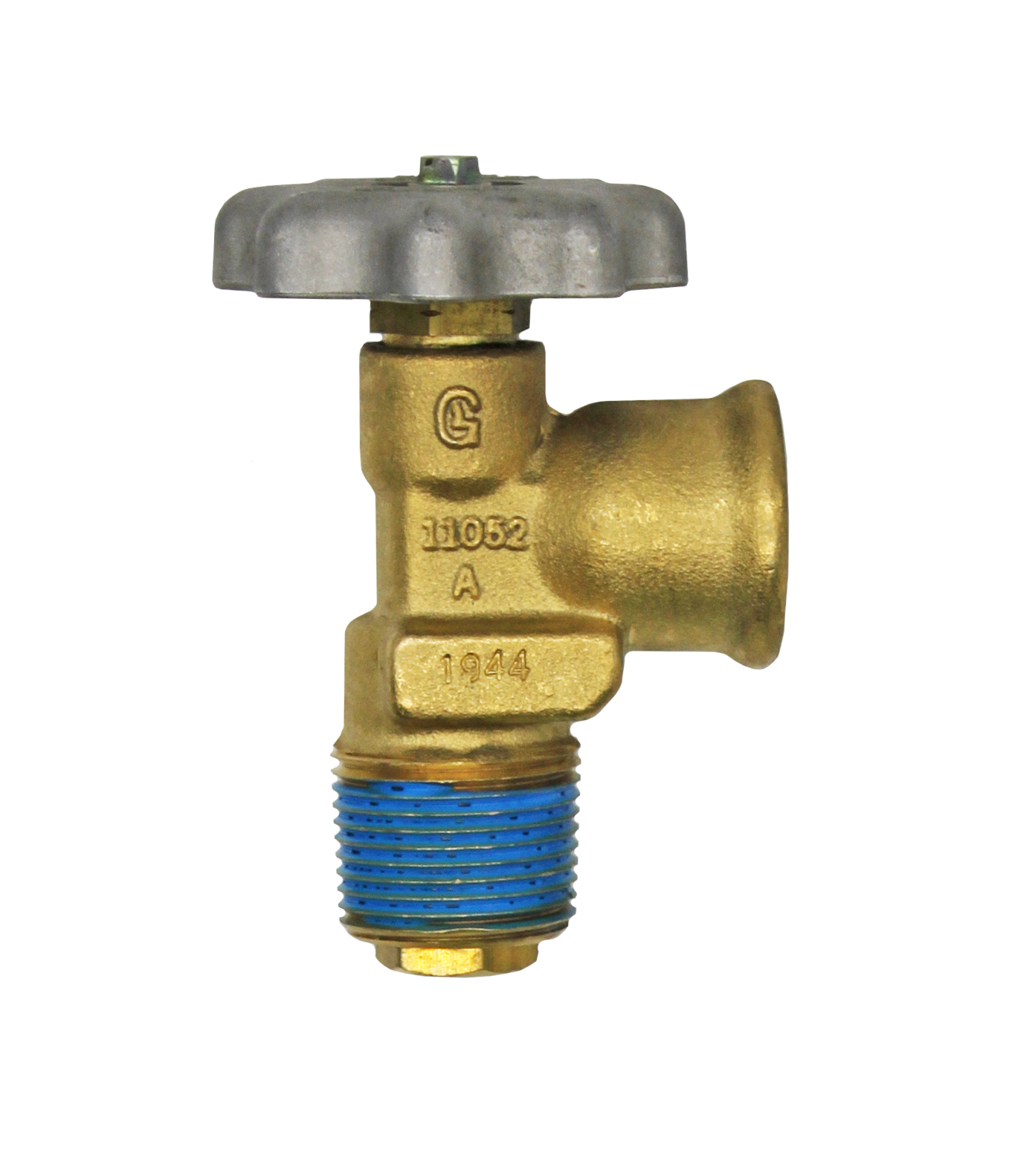 Flame King POL Valve for RV ASME Horizontal Propane Tanks – UL Listed - Durable Brass Construction