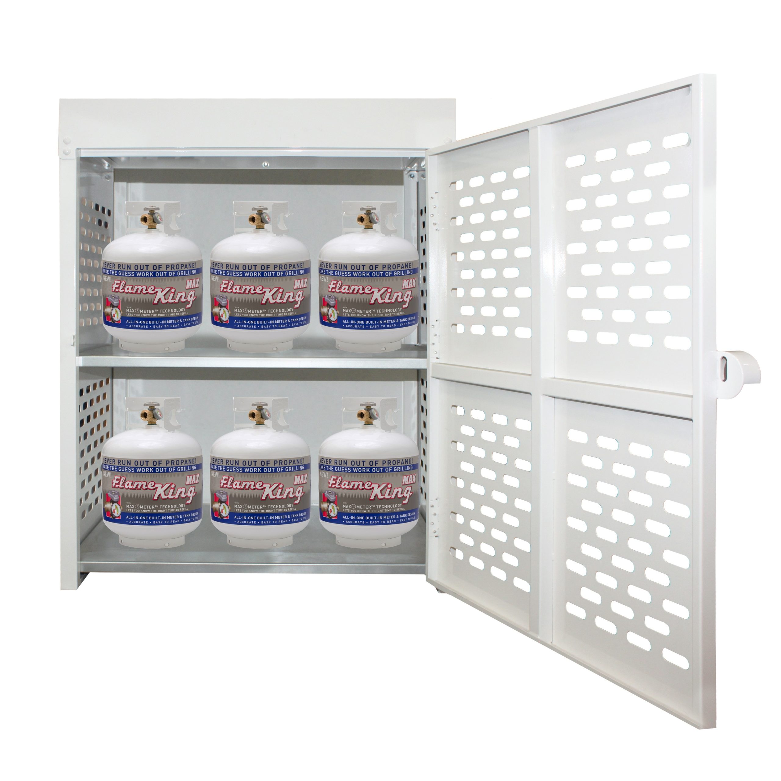 Medium White Cage FK-CAGE-12T-WHT_1 MAIN